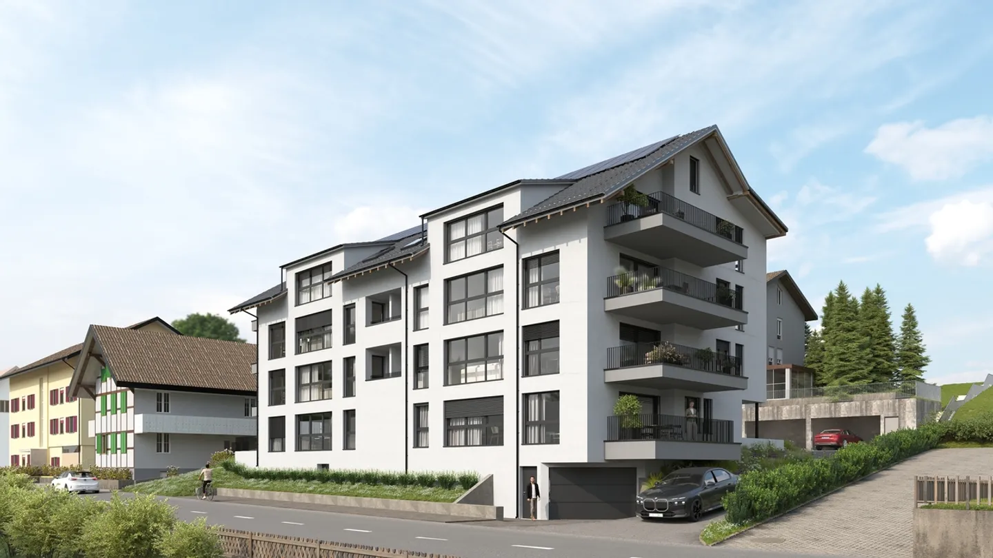 5.5-room maisonette apartment with gallery and roof terrace - Photo 2 of 11