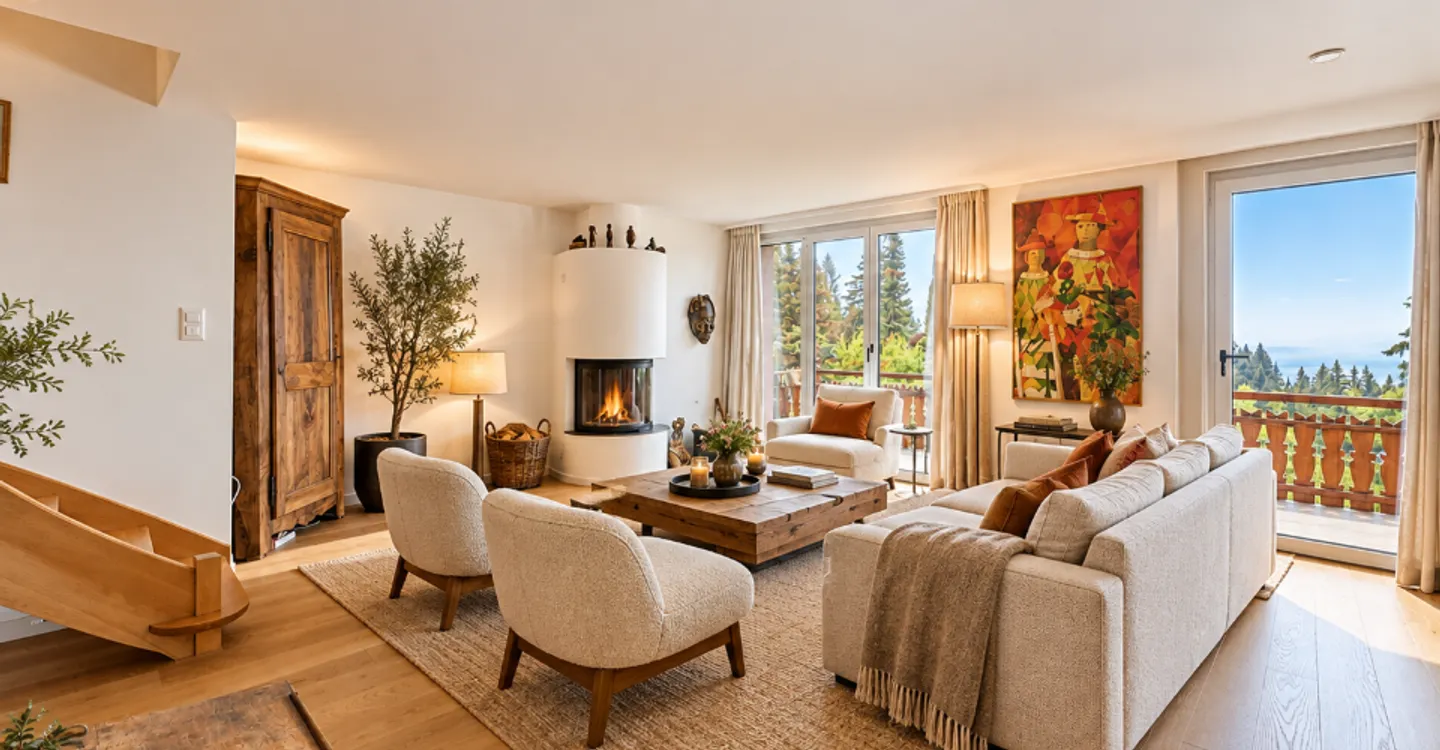 Villars-sur-Ollon | Appartamento duplex con vista panoramica - Foto 11 di 12