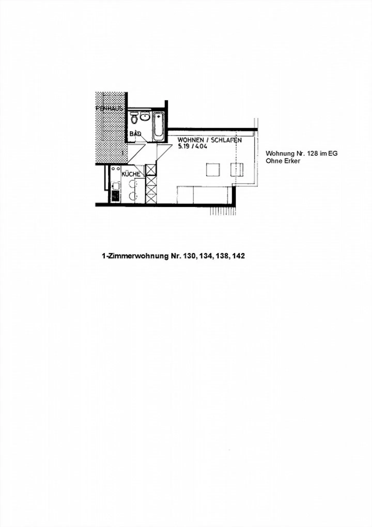 Sunny Studio on the Raised Ground Floor - Photo 4 of 4
