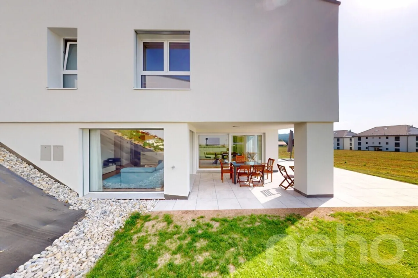 Stunning Modern House with Panoramic Views of the Alps - Photo 2 of 13