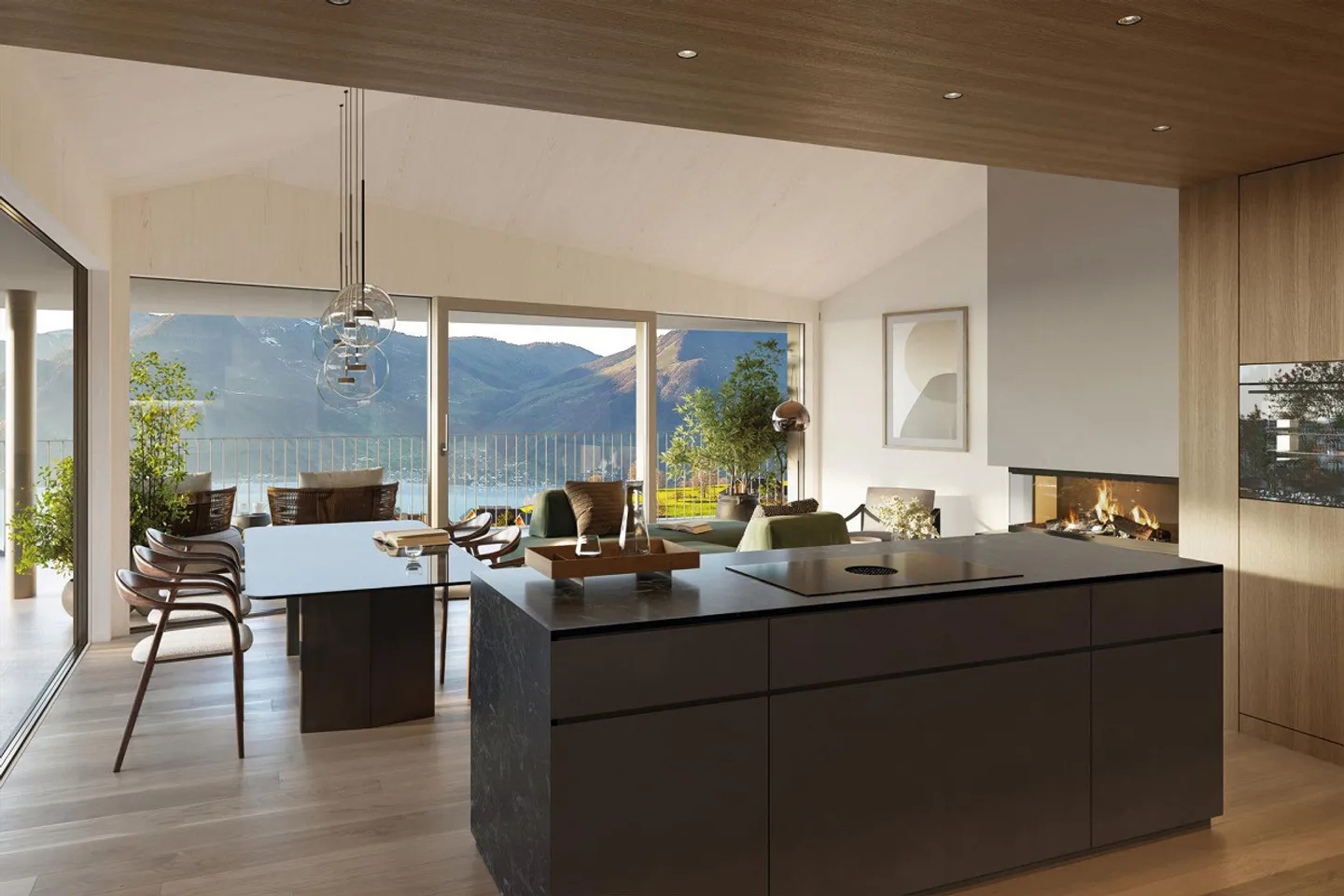 Maison exclusive avec vue sur le lac - Photo 3 sur 12