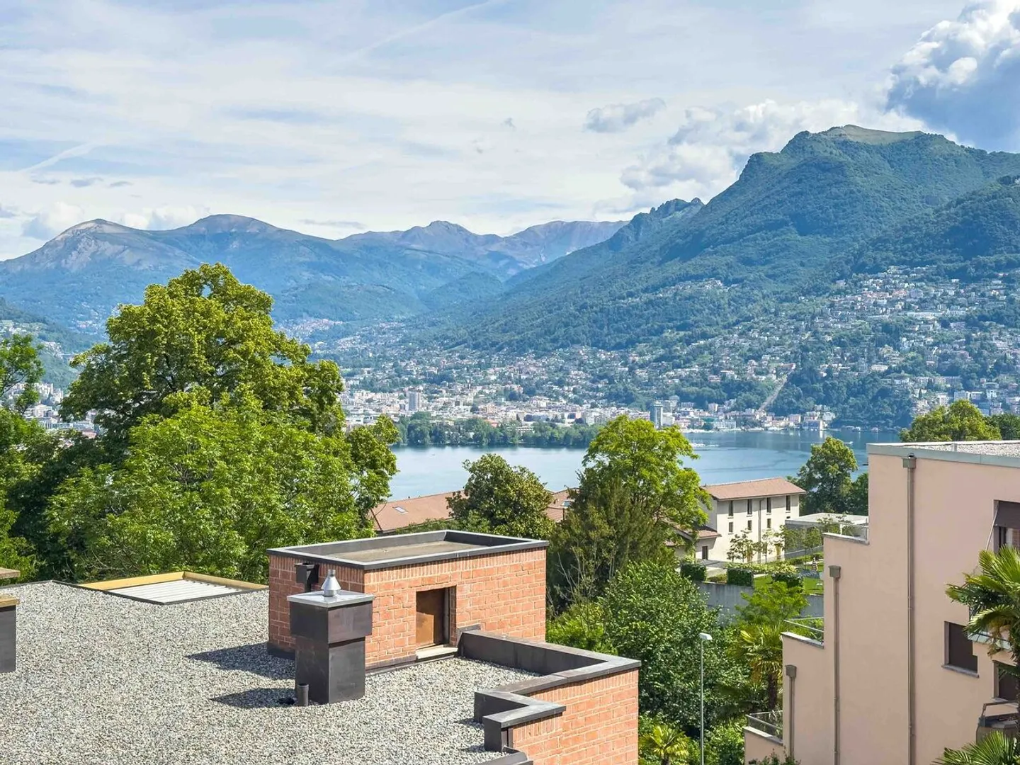 Attico 5 locali vista lago a Pazzallo - Foto 10 di 11