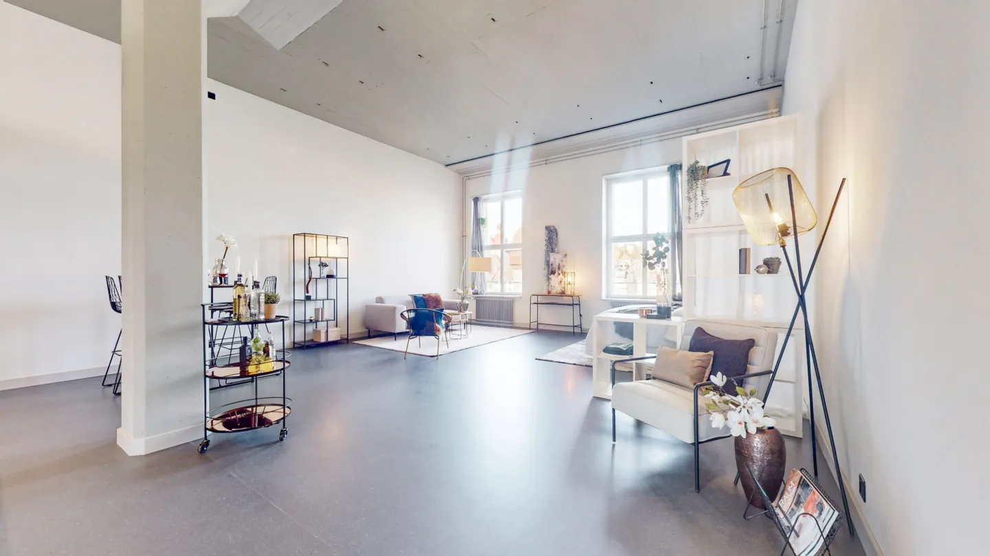 Loft mit Blick auf die Kapellbrücke - Foto 10 von 11