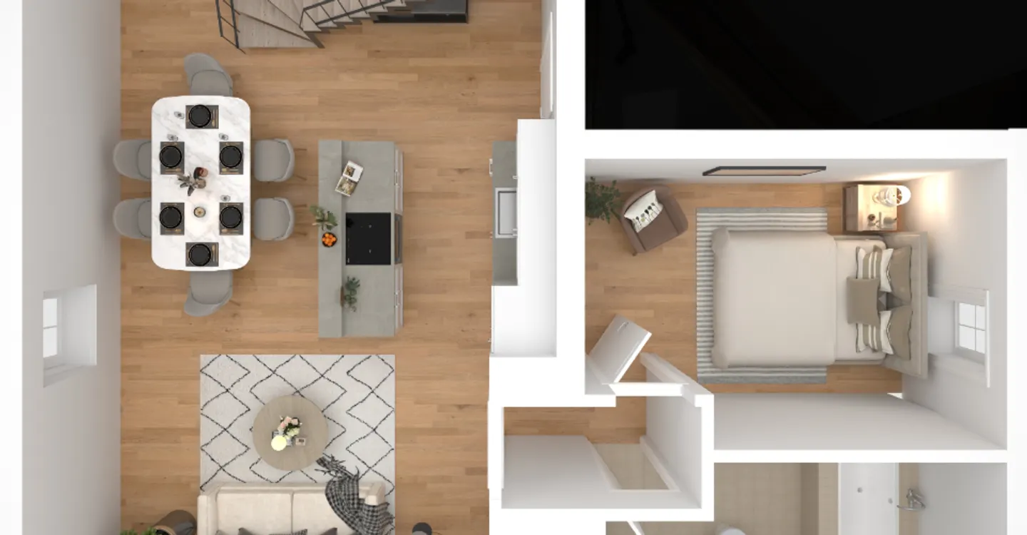 Appartement 3.5 pièces charmant - Photo 5 sur 6