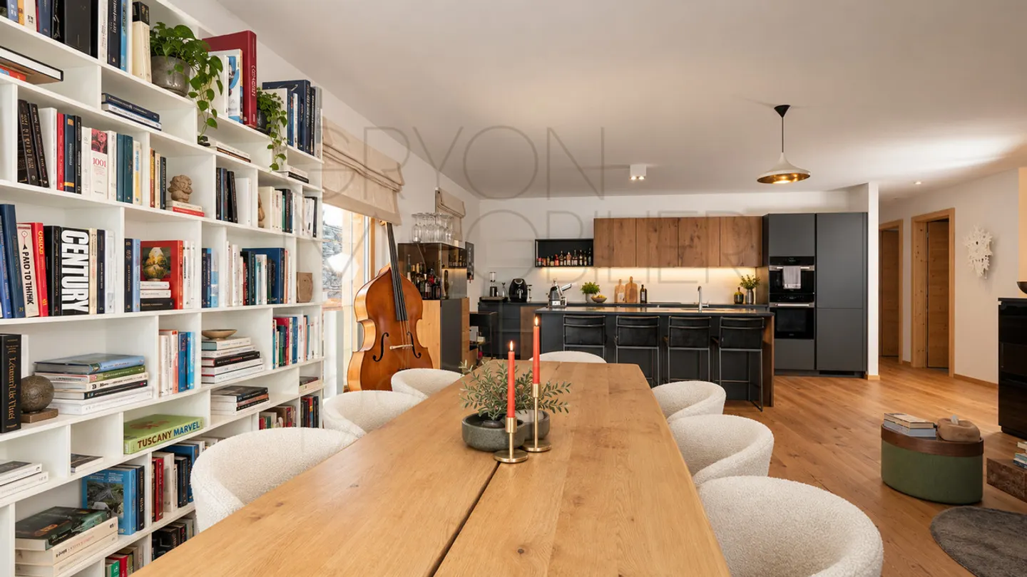 Centro di Villars, appartamento di lusso 4,5 locali (128 m², 2020) - Foto 17 di 17