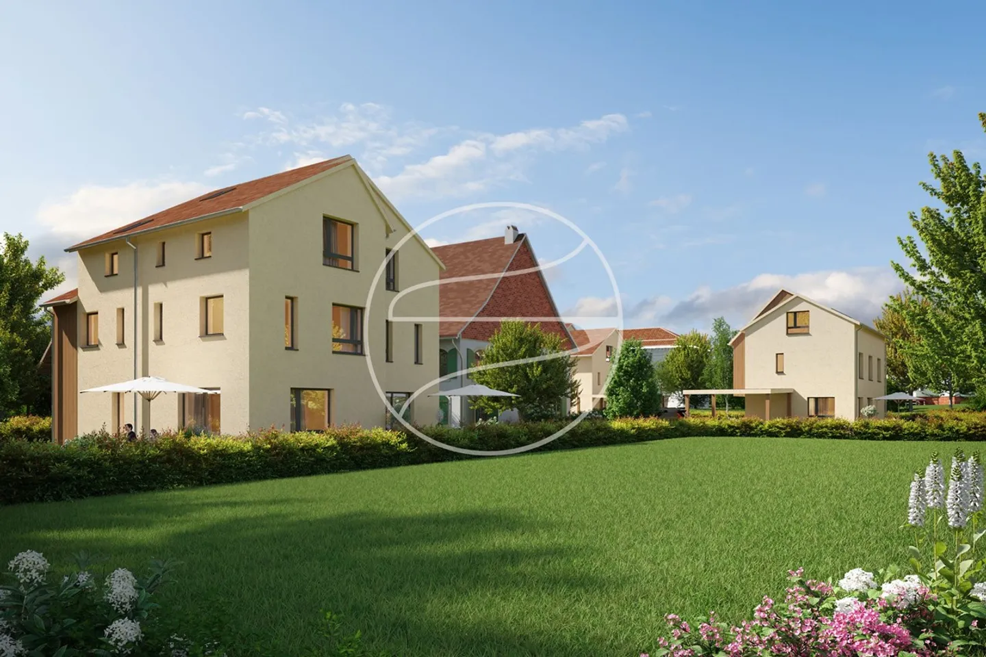 Neue Promotion von 6 Doppelhaushälften zum Verkauf in Corcelles-près-Payerne - Foto 1 von 6