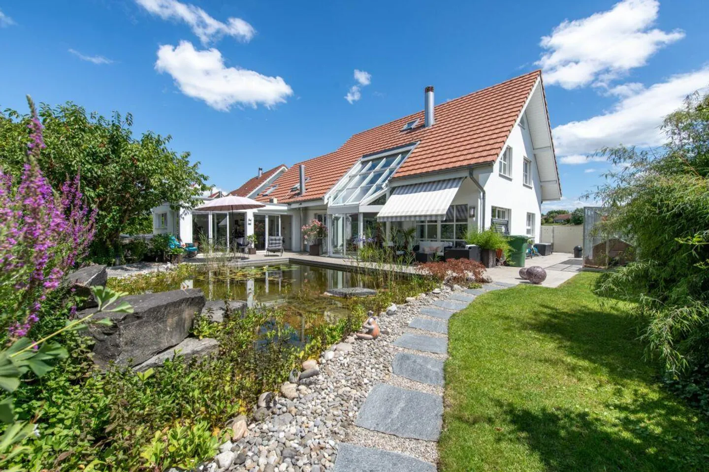 Architectural Jewel with Gallery, Garden Paradise and Natural Pond - Photo 1 of 26