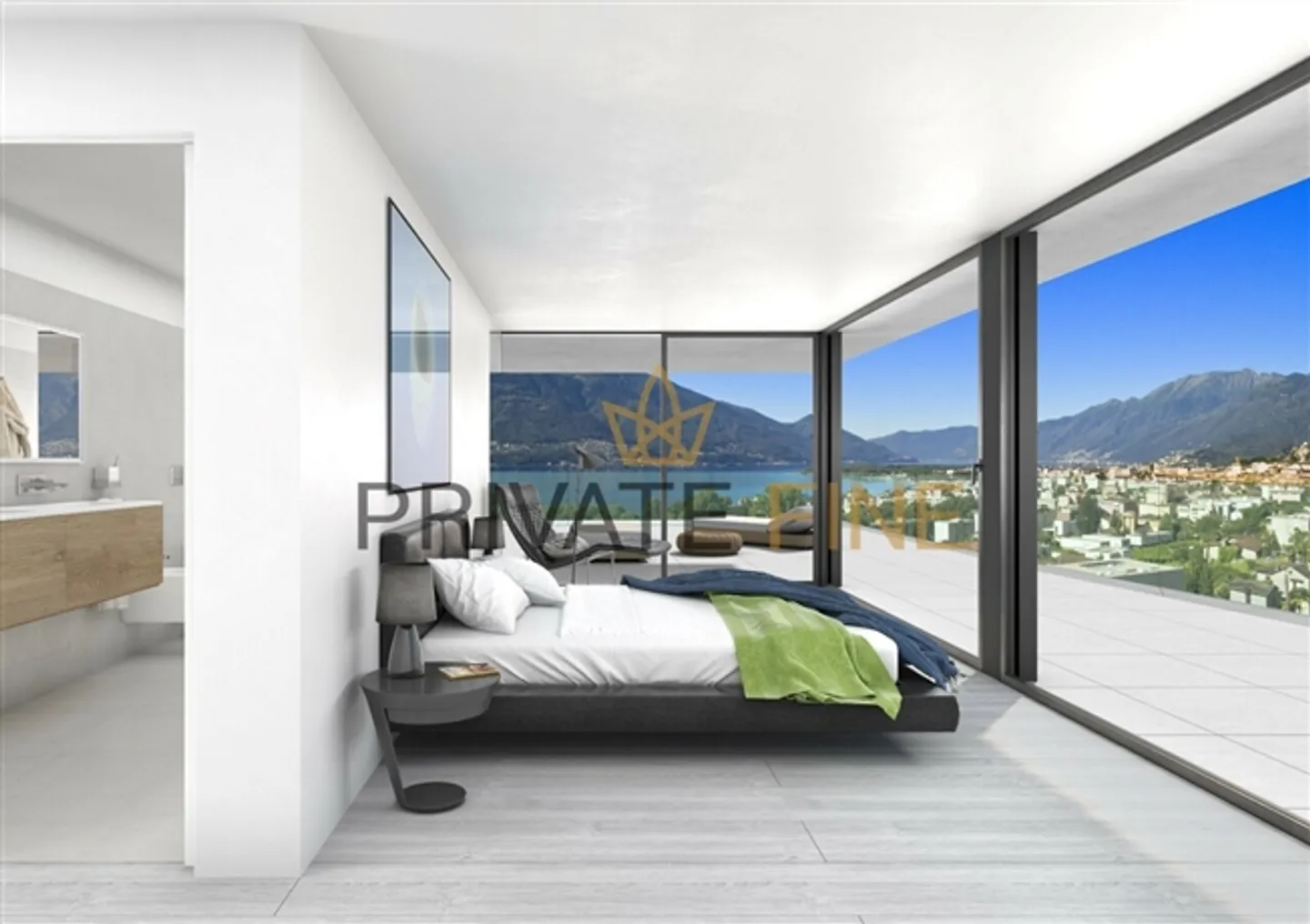 «Moderne hochwertige 8.5 Zi.-Attika mit Seesicht (55)» - Foto 2 von 4