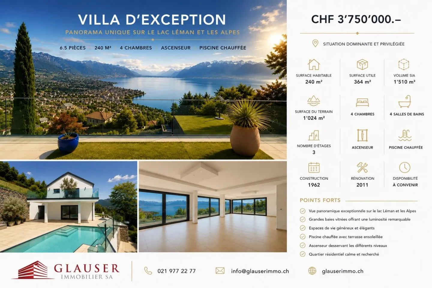Bright Villa with Pool & View - Photo 9 of 9