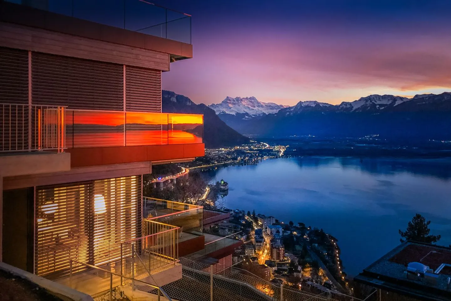 Eccezionale appartamento sulle alture di Montreux con vista panoramica sul lago - Foto 9 di 13