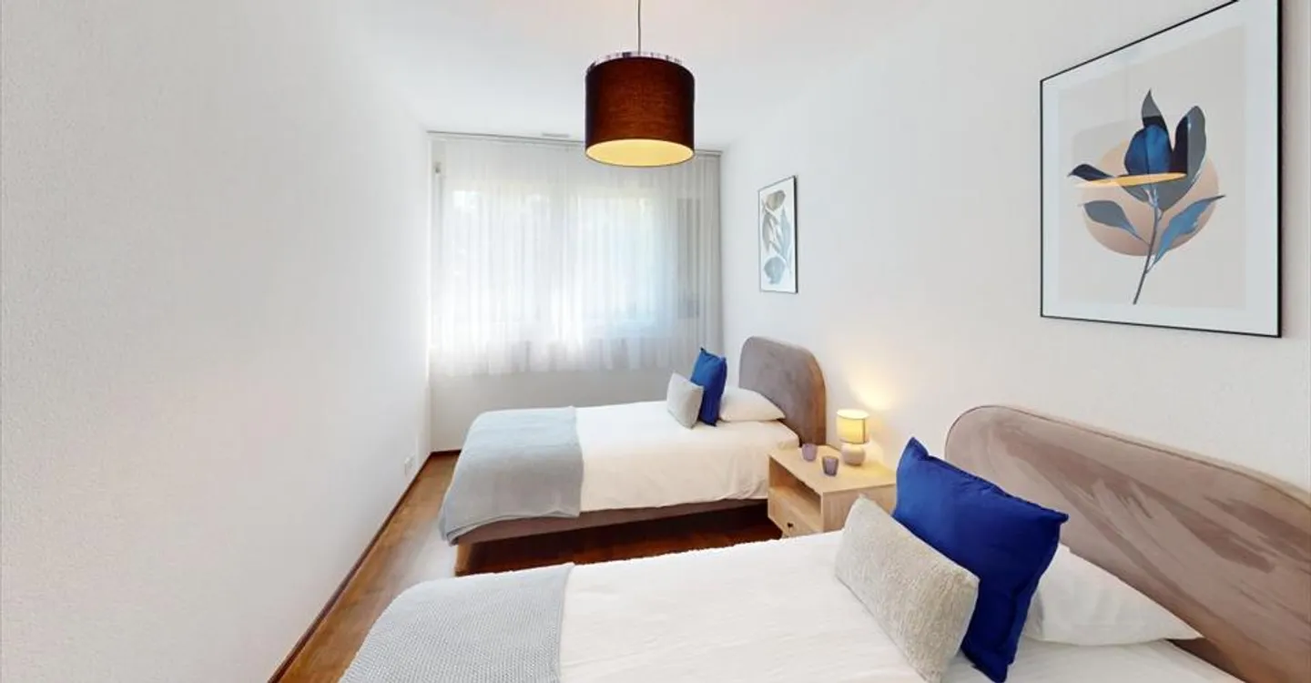 Appartamento moderno con 2 camere da letto a Morges con balcone e parcheggio - Foto 7 di 8