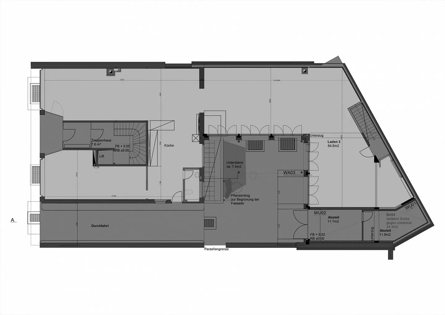230 mètres carrés de magasin/loft commercial attrayant près de Tellplatz - Photo 7 sur 7