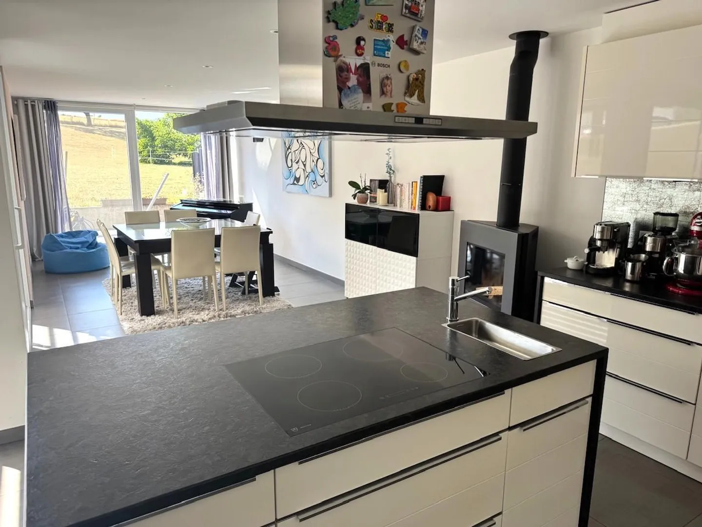 Bell'appartamento duplex di 6,5 locali, in un antico rurale trasformato - Foto 8 di 14