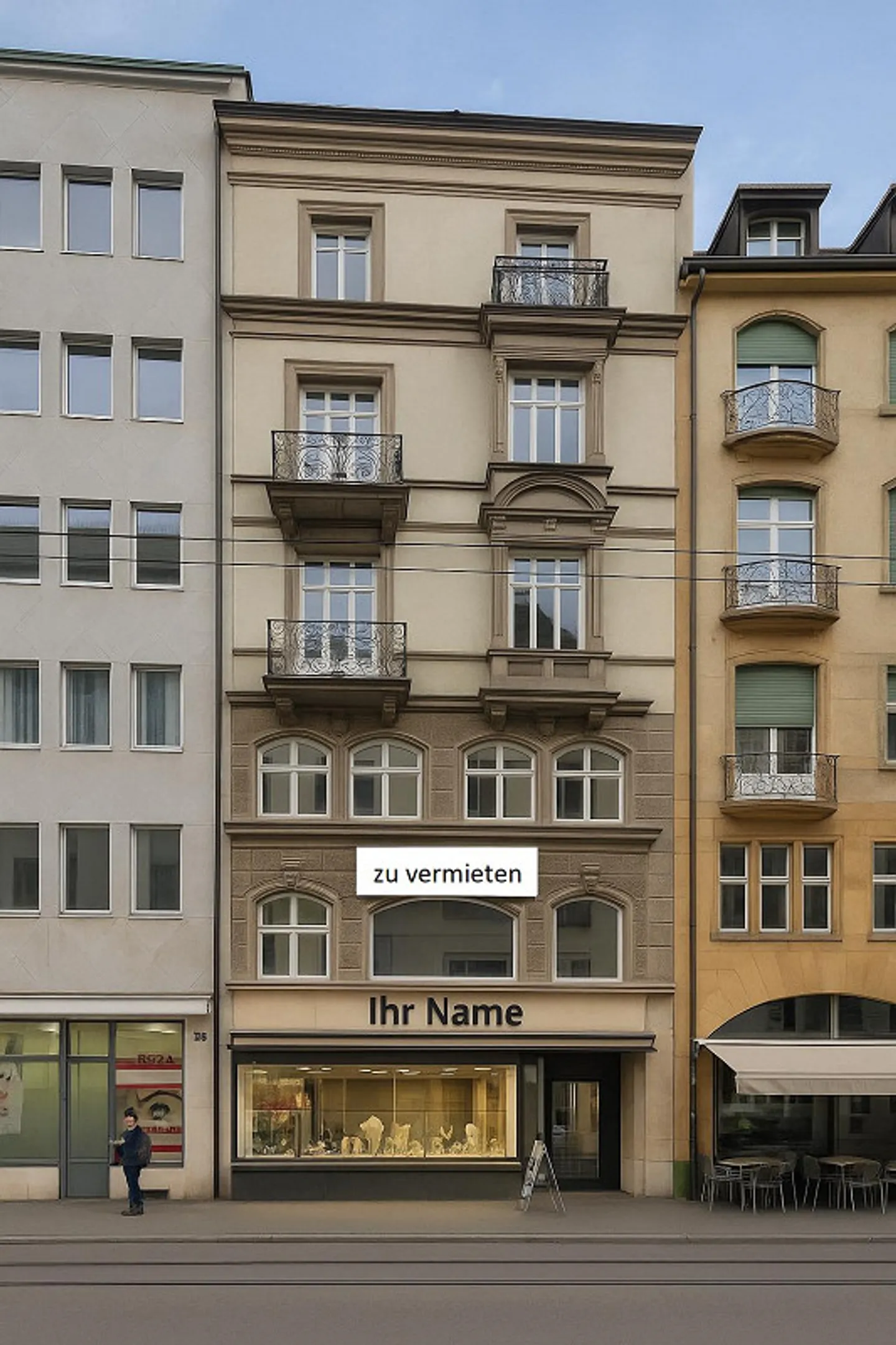 For rent: Attractive retail space in the center of Basel – Falknerstrasse - Photo 1 of 4