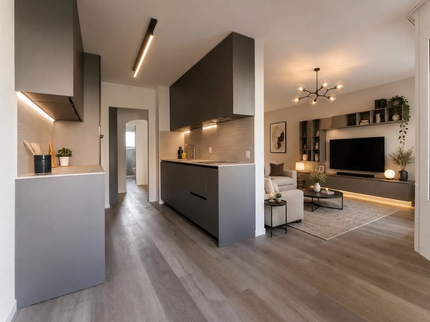 Exclusive 3.5 rooms Breganzona - Photo 4 of 10