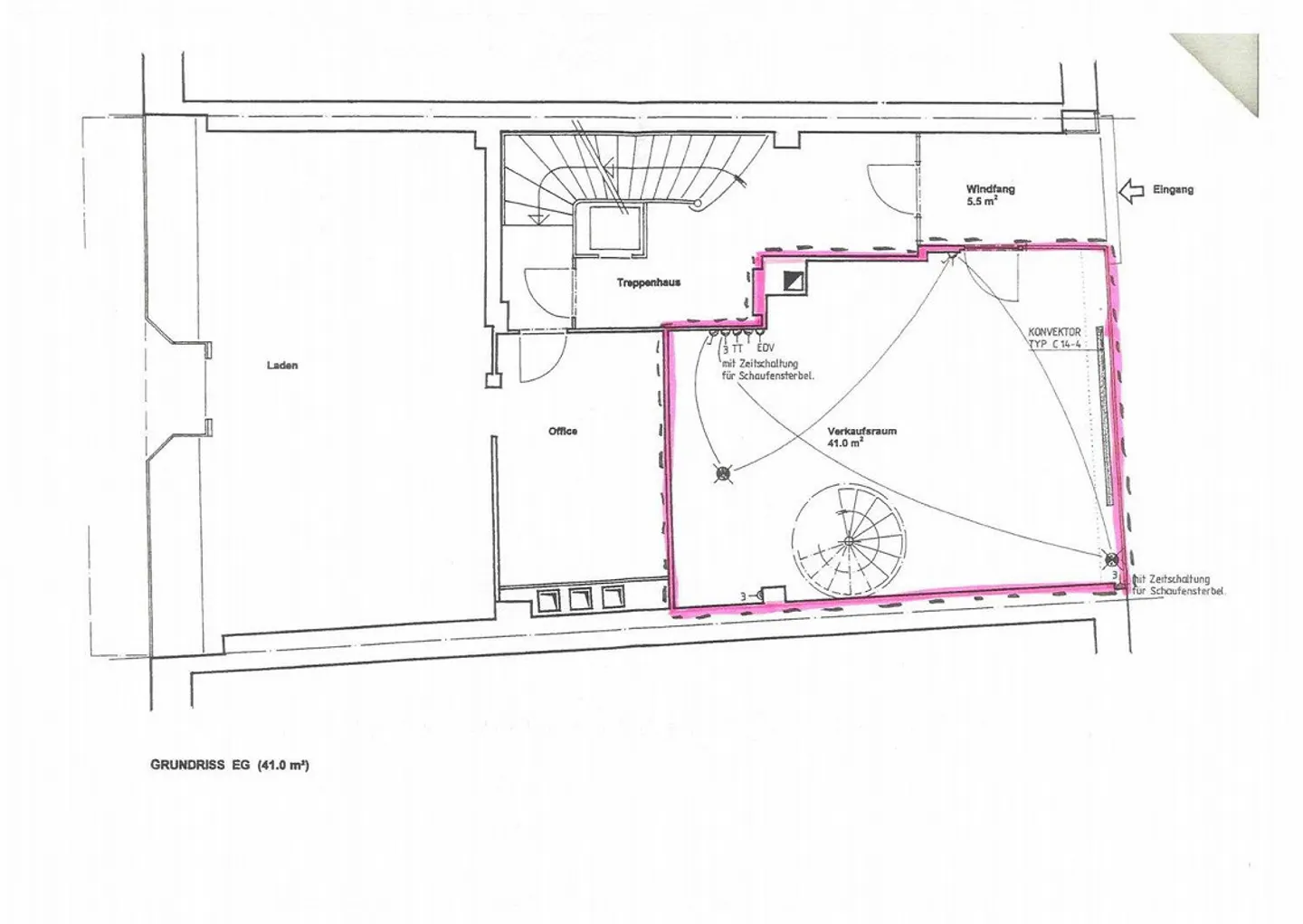 For rent: Attractive retail space in the center of Basel – Falknerstrasse - Photo 3 of 4