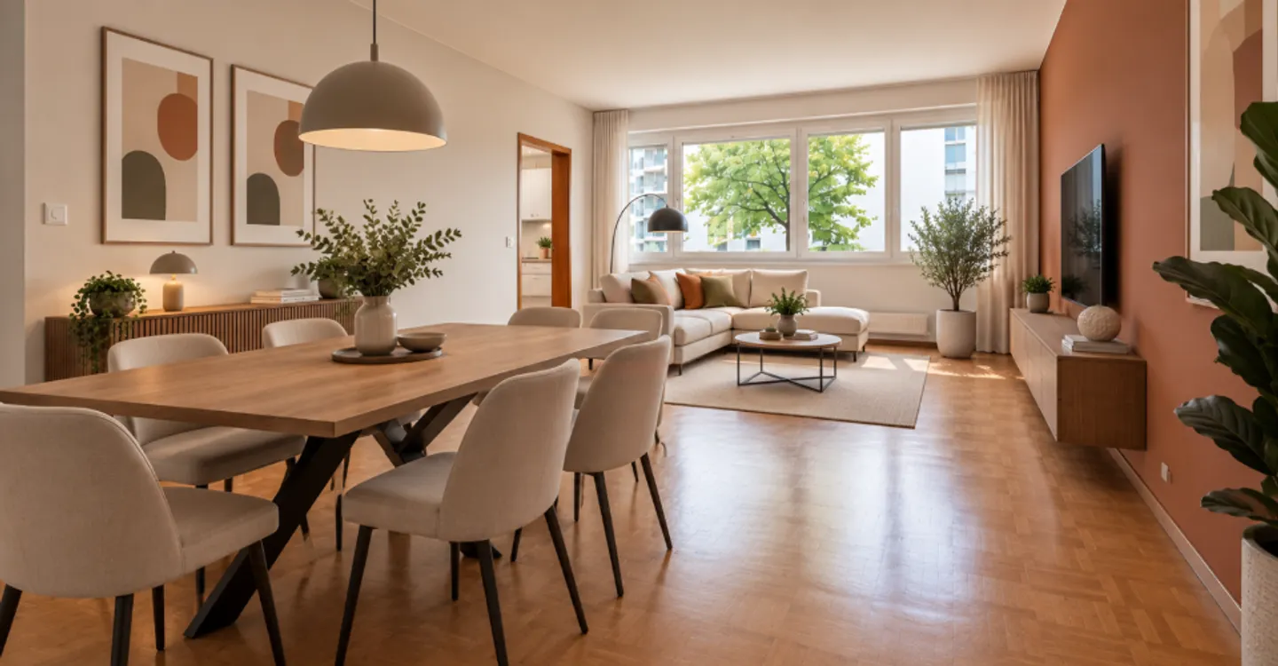 Geräumige 2-Zimmer-Wohnung von 58 m² mit großem Potenzial, in der Nähe aller Annehmlichkeiten - Foto 1 von 5