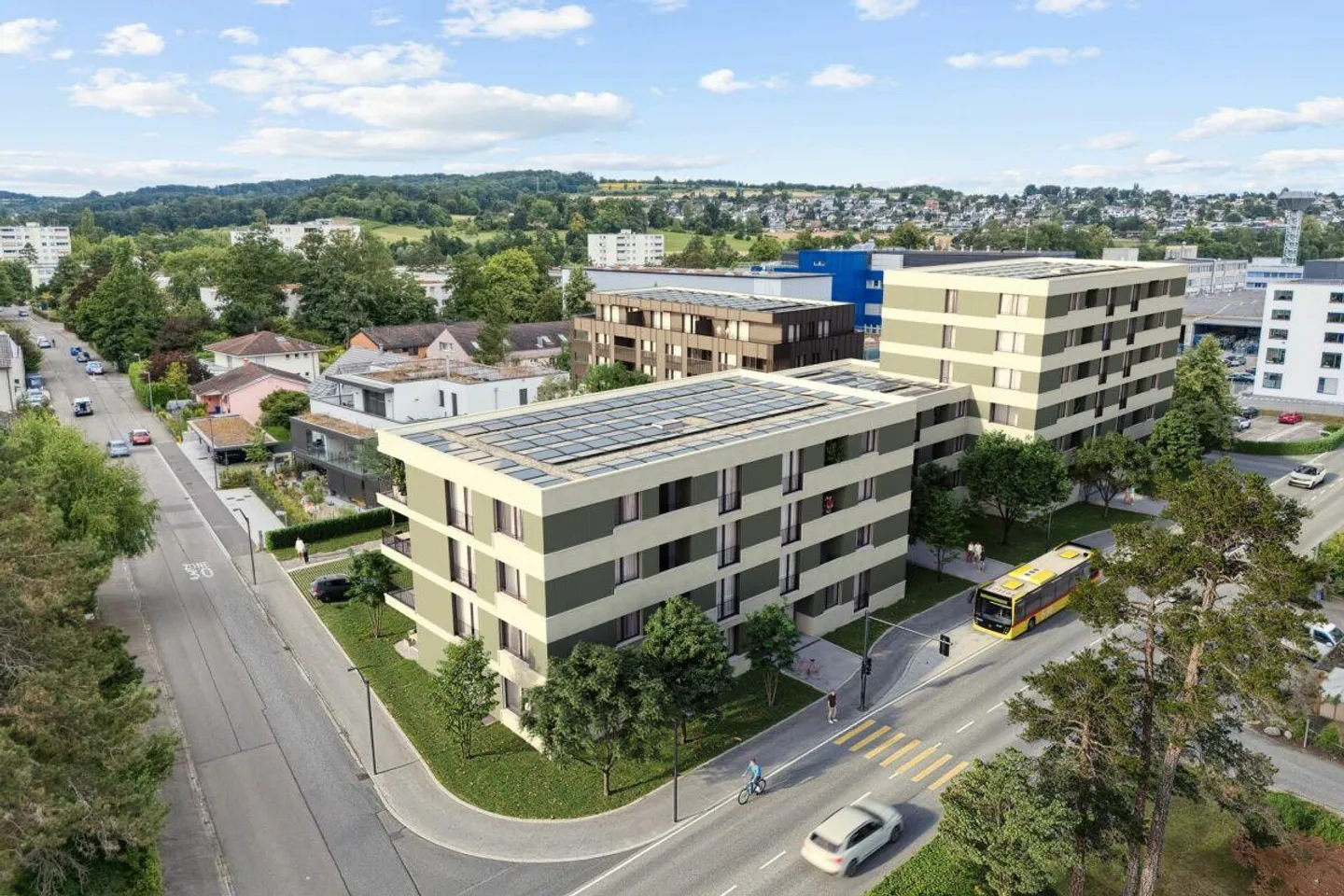 Komfortabel wohnen auf 89?m² - mit Balkon und zwei Badezimmern - Foto 4 di 8