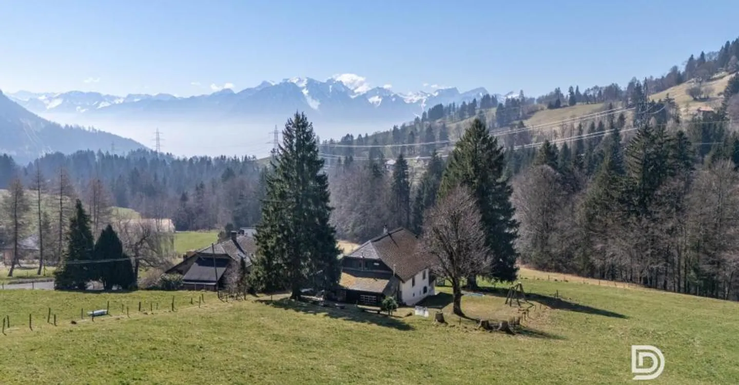 Authentisches Chalet von 1911 in einer Paradies-Ecke - Gelegenheit für ein Wohn- oder Familienprojekt - Foto 2 von 9