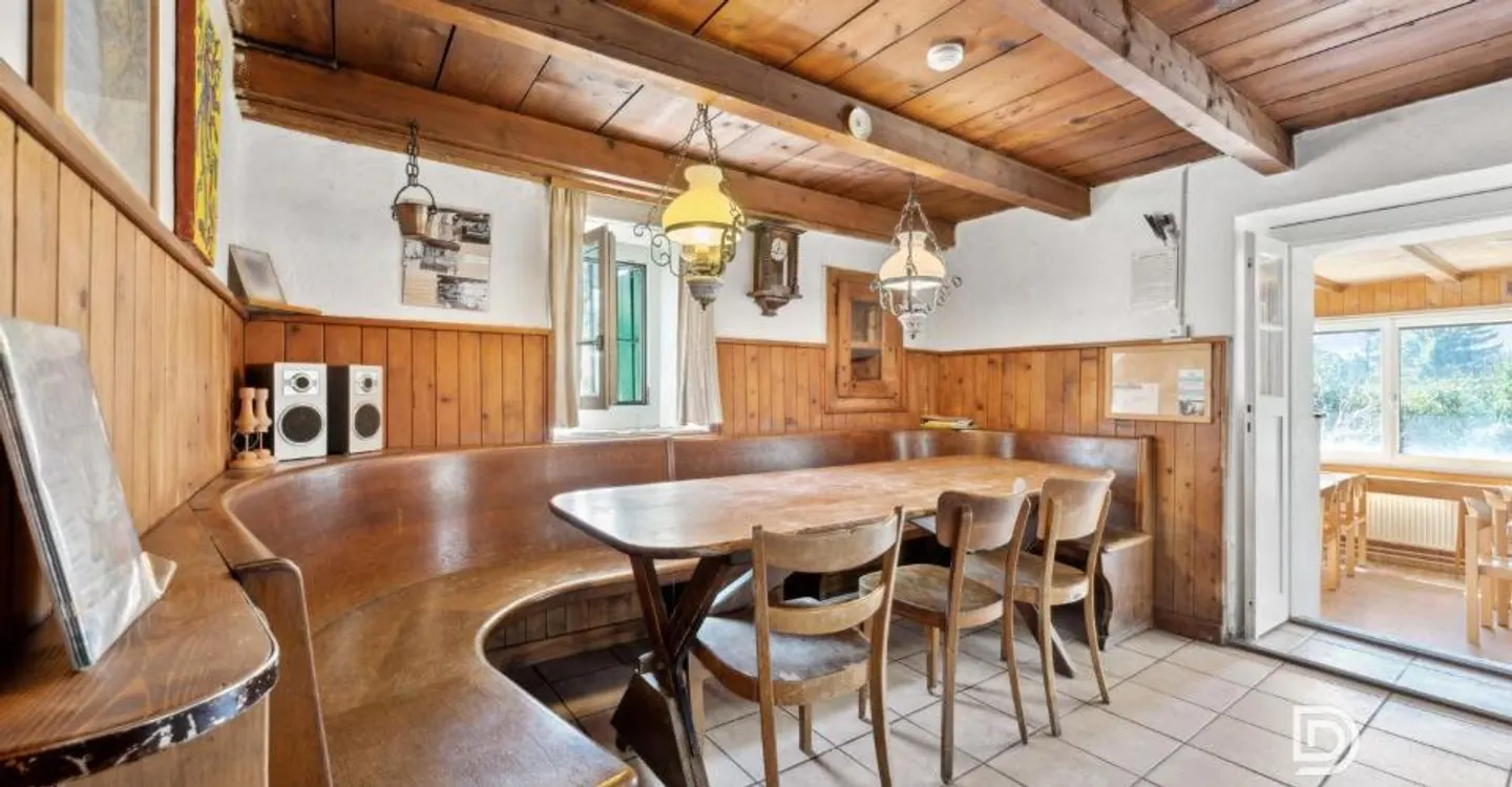 Authentisches Chalet von 1911 in einer Paradies-Ecke - Gelegenheit für ein Wohn- oder Familienprojekt - Foto 5 von 9