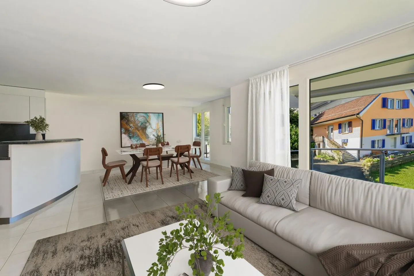 Pfäffikon SZ: Urban Flair in a Quiet Location - Photo 1 of 5