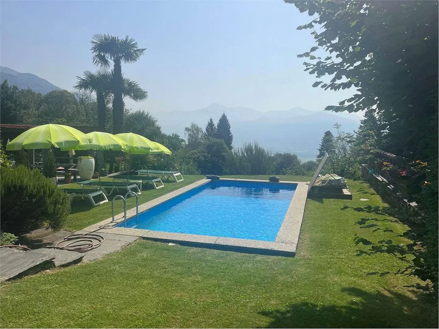 Brione sopra Minusio maison indépendante avec piscine et vue panoramique - Photo 6 sur 13