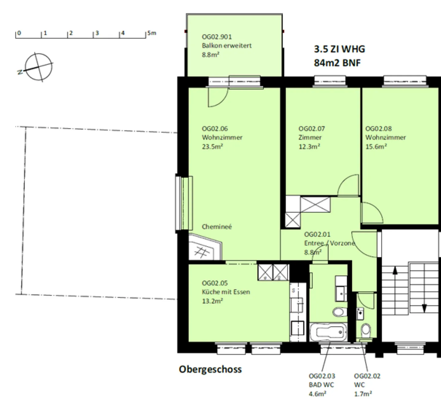 Zwischen Stadt und Natur: moderne 3.5-Zimmer-Wohnung nahe Üetliberg - Foto 12 von 12