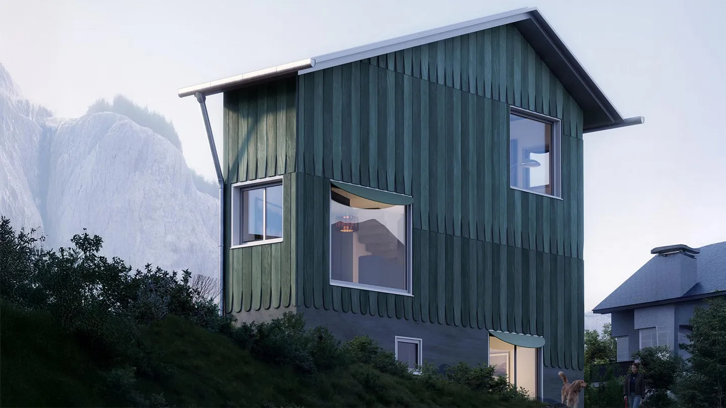 Casa di design elegante con vista sul lago e panoramica - Foto 1 di 7