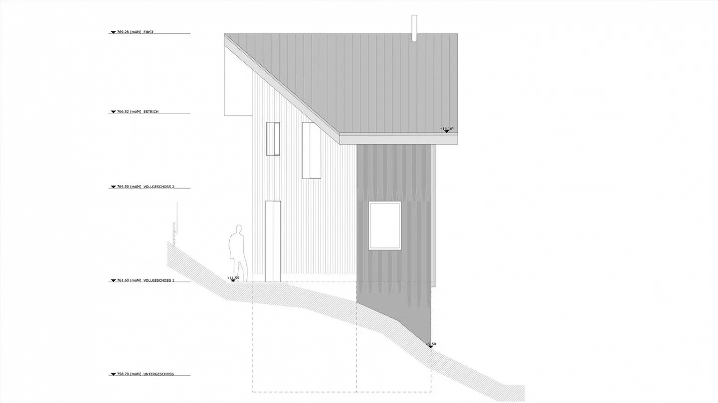 Casa di design elegante con vista sul lago e panoramica - Foto 6 di 7