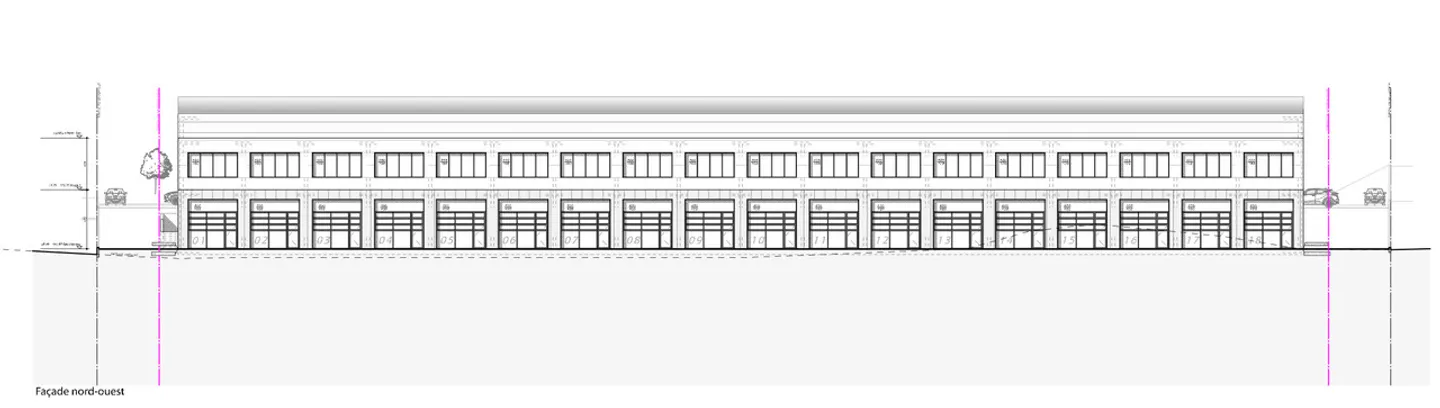 Yverdon-les-Bains, in affitto, BOX di 120 m2 con porta sezionale - Foto 5 di 6