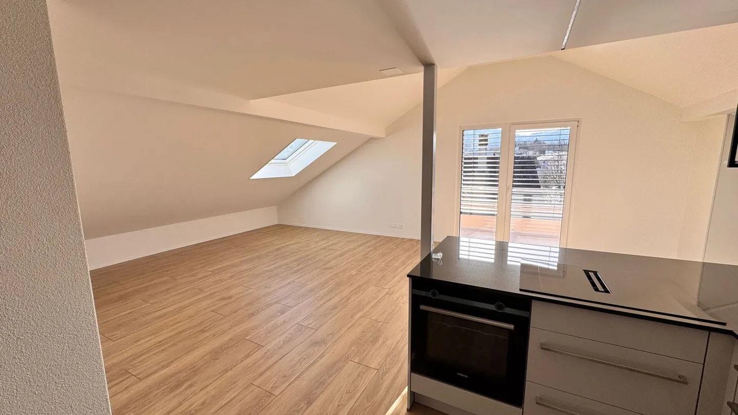 Freshly Renovated 3.5 Room Attic Apartment with Direct Lift Access - Photo 3 of 11
