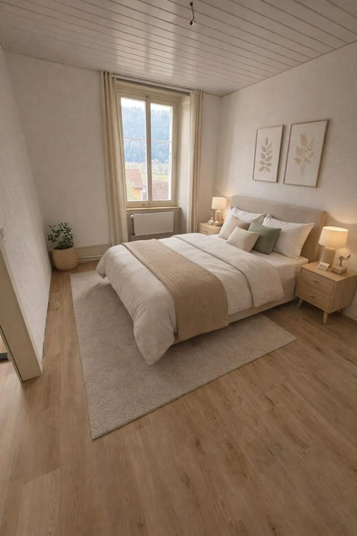 St-Imier, appartement lumineux de 2,5 pièces au 1er étage - Photo 5 sur 9