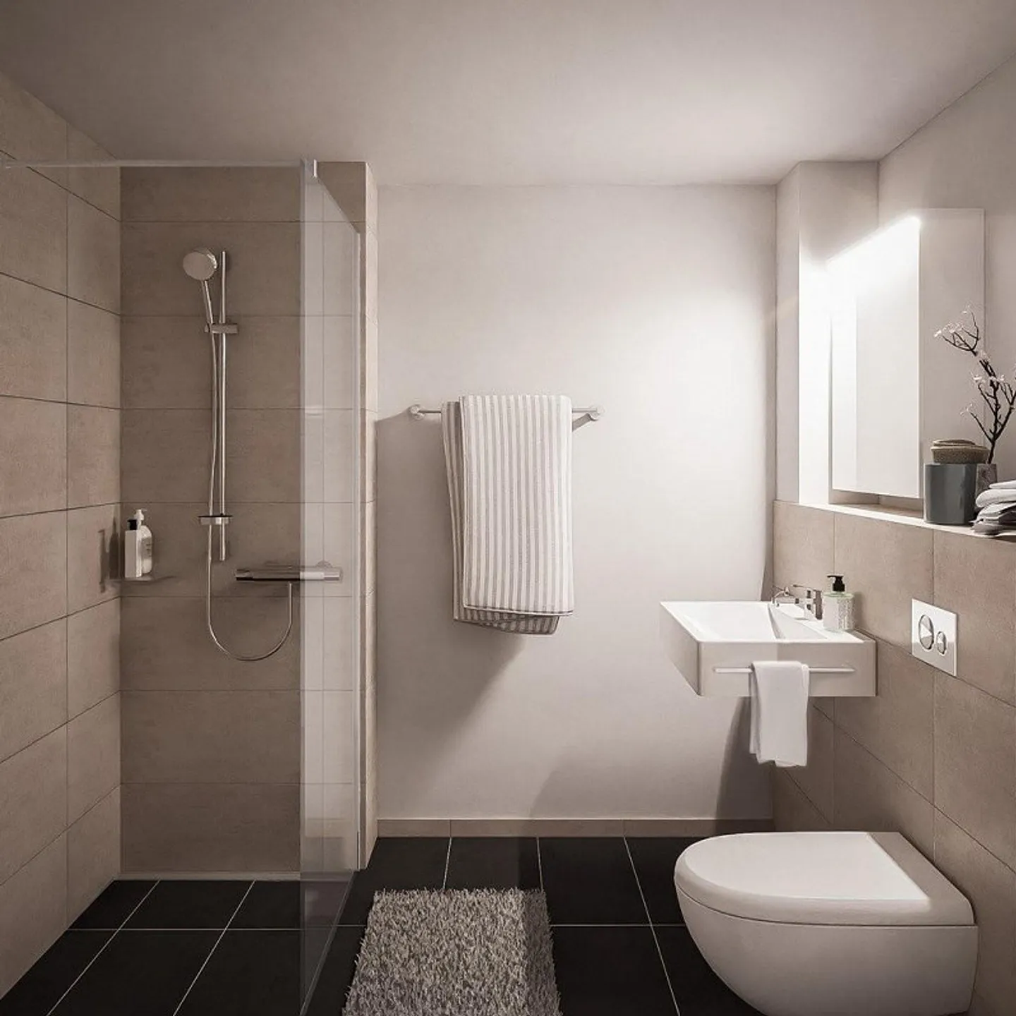 Appartement en attique lumineux avec terrasse ensoleillée - Photo 4 sur 7