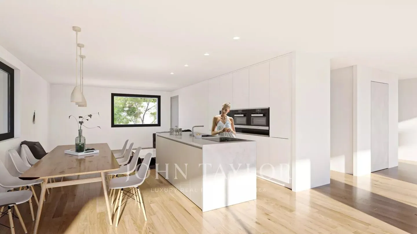 Schöne 4,5-Zimmer-Wohnung mit Terrasse in neuem Bau - Foto 3 von 9