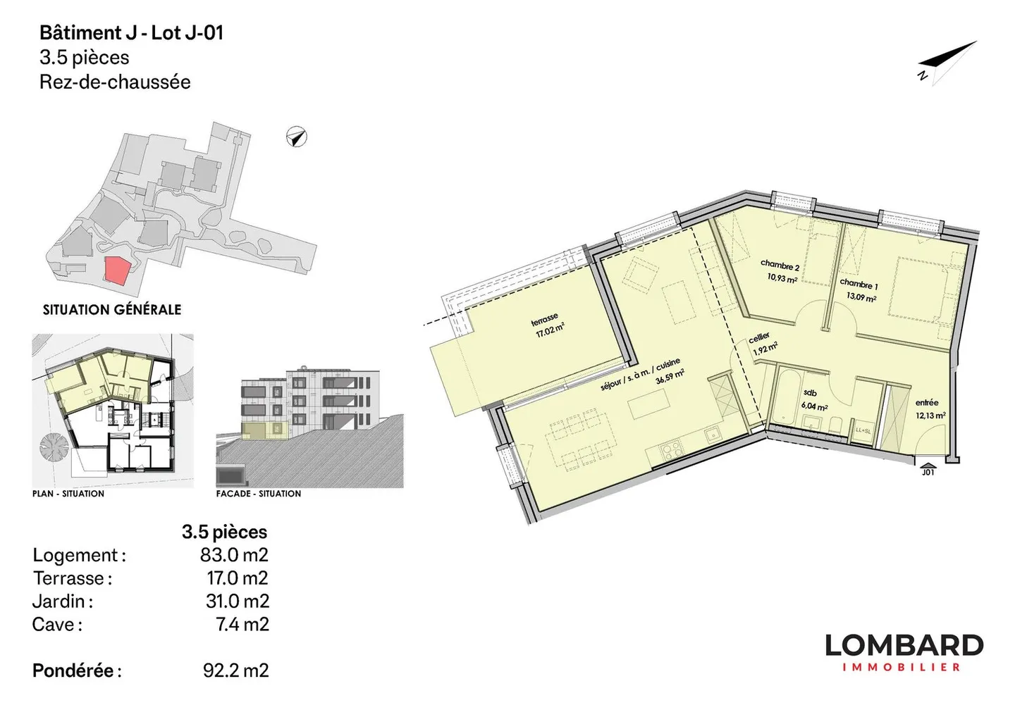 Apartment with 3.5 Rooms on the Ground Floor - Photo 6 of 6