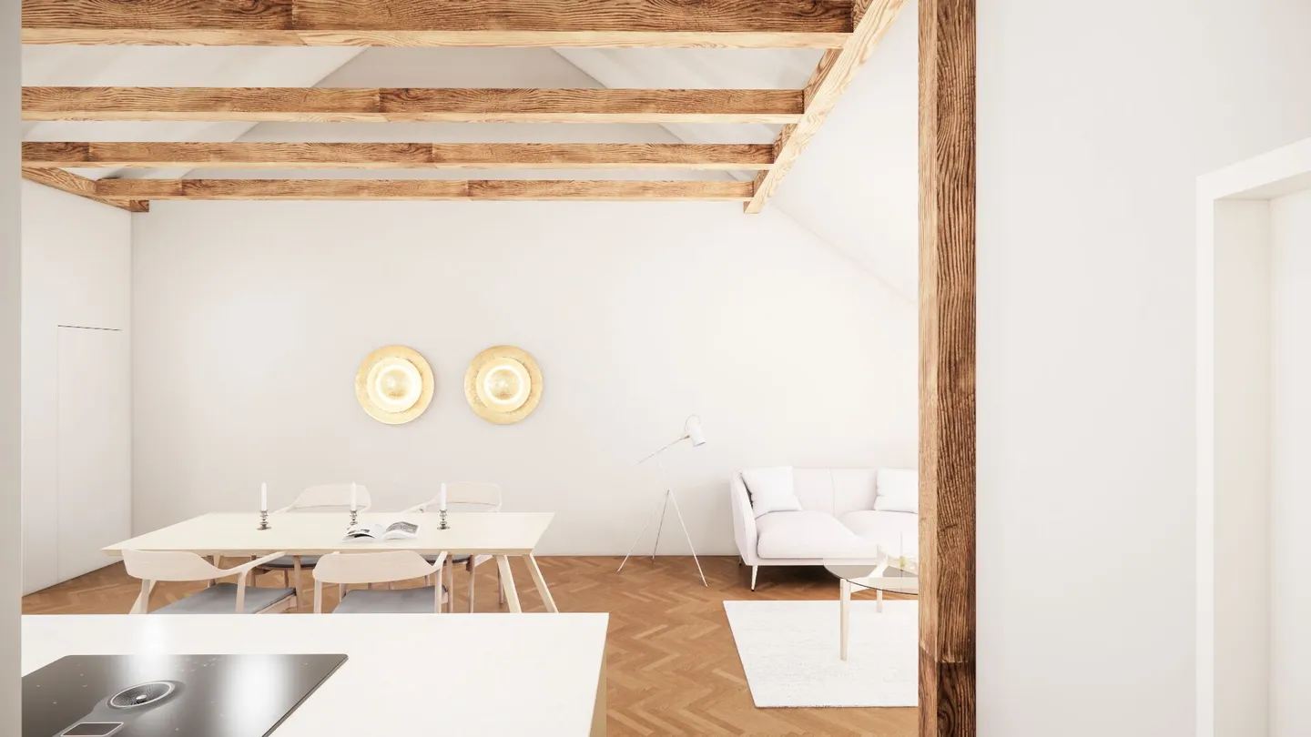 Exklusive Dachgeschosswohnung mit 142 m² im Breitenrain - Foto 7 von 26