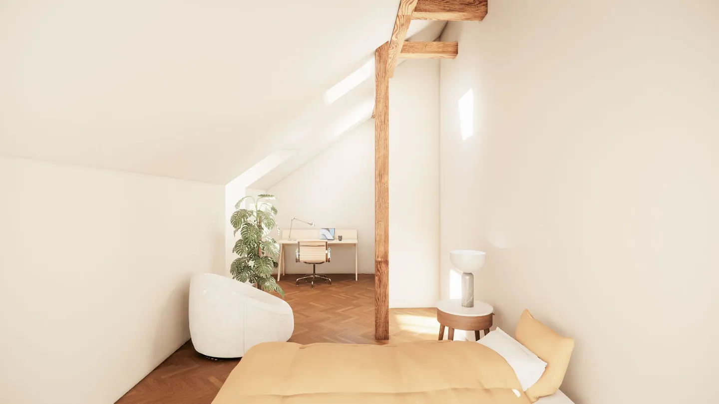 Exklusive Dachgeschosswohnung mit 142 m² im Breitenrain - Foto 11 von 26