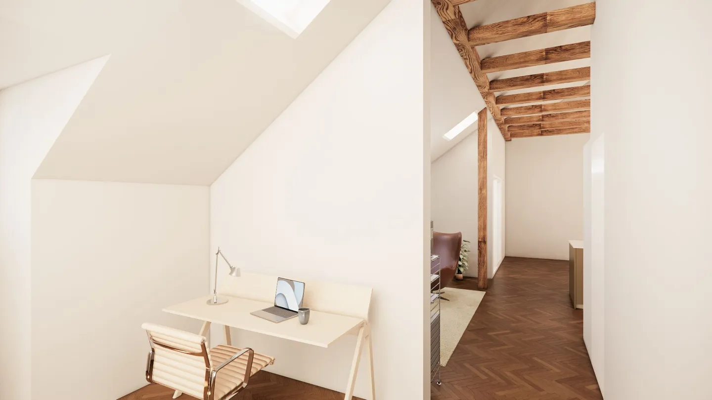 Exklusive Dachgeschosswohnung mit 142 m² im Breitenrain - Foto 13 von 26