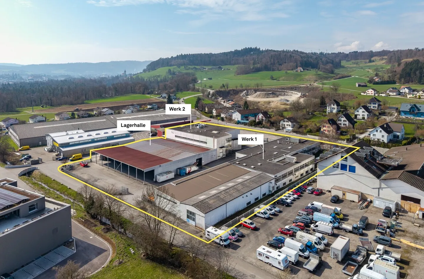 Grosses Industriegrundstück - Ideal für Selbstnutzer - Foto 2 di 12