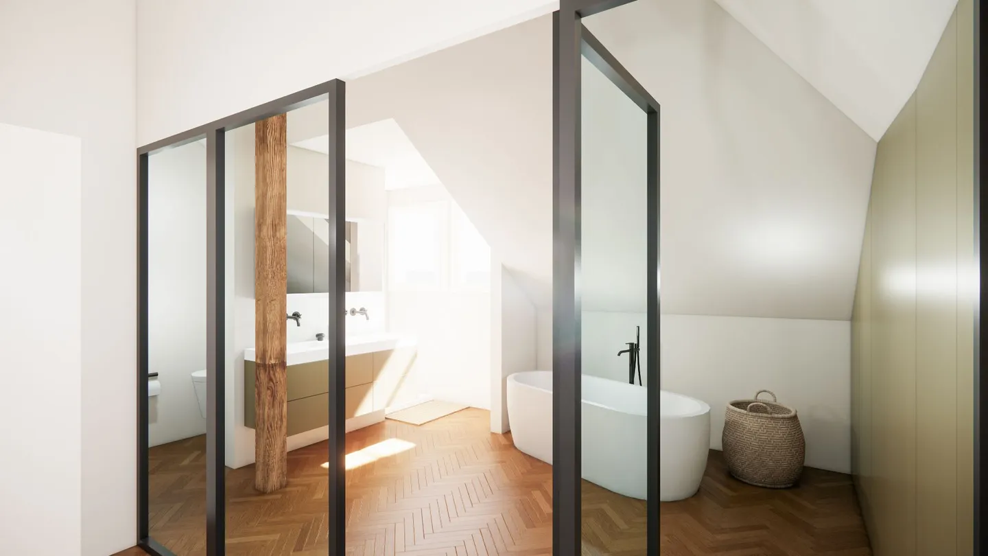 Exklusive Dachgeschosswohnung mit 142 m² im Breitenrain - Foto 22 von 26