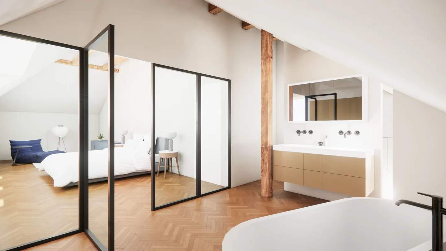 Exklusive Dachgeschosswohnung mit 142 m² im Breitenrain - Foto 23 von 26