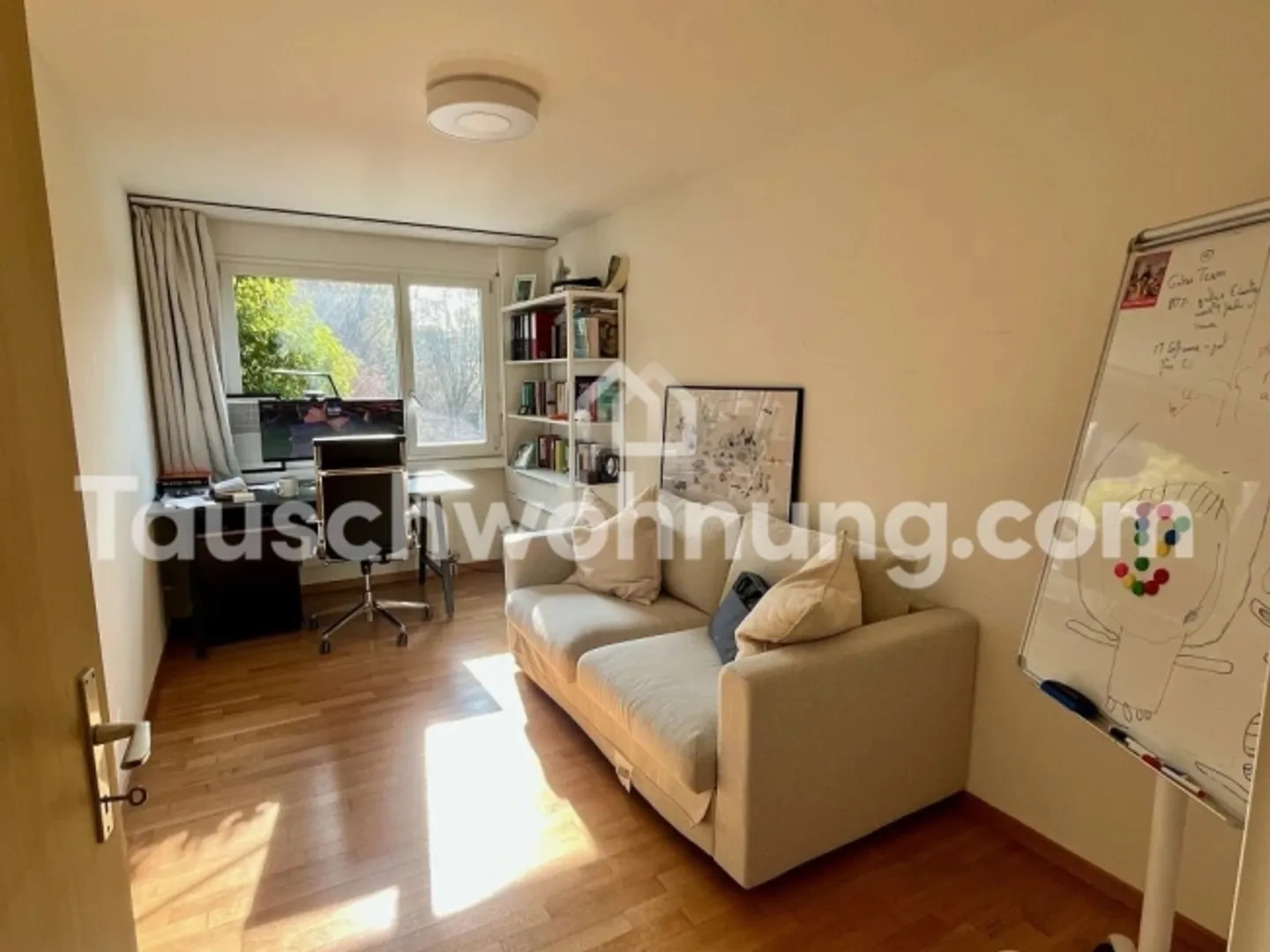 «[TAUSCHWOHNUNG] Helle 3.5Z mit 2 Terrassen; 2 Bäder+ EBK und 5 min zum See» - Foto 9 von 20