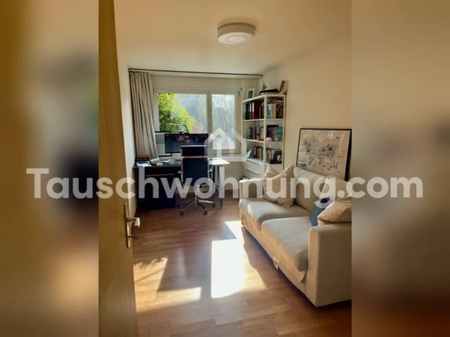 «[TAUSCHWOHNUNG] Helle 3.5Z mit 2 Terrassen; 2 Bäder+ EBK und 5 min zum See» - Foto 1 von 20