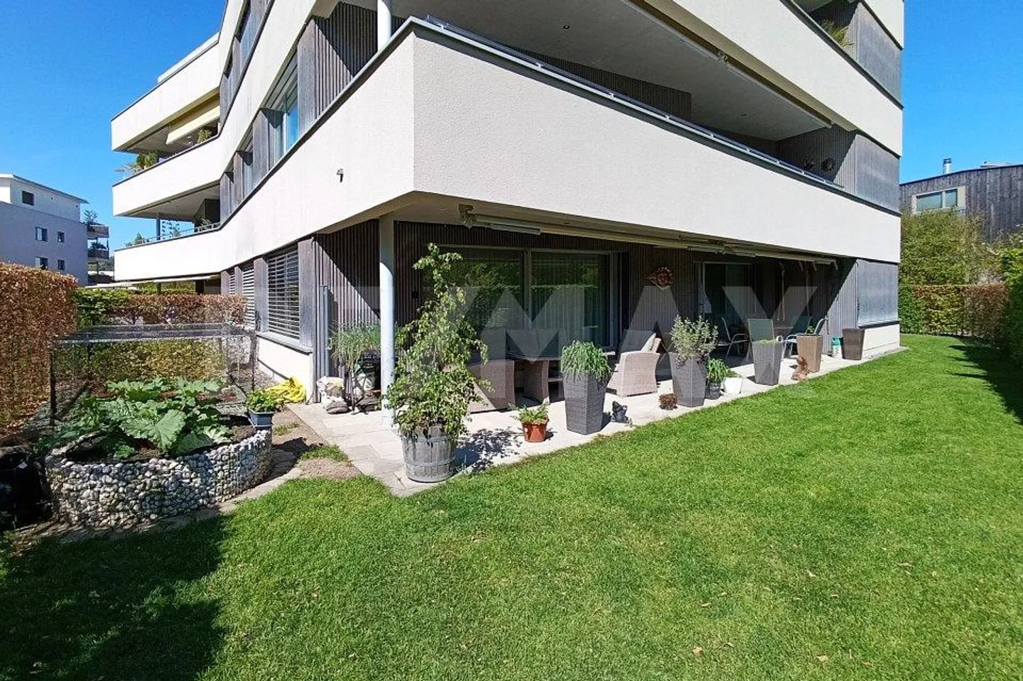 Appartement de jardin élégant près de la vieille ville de Lenzburg - Photo 4 sur 13
