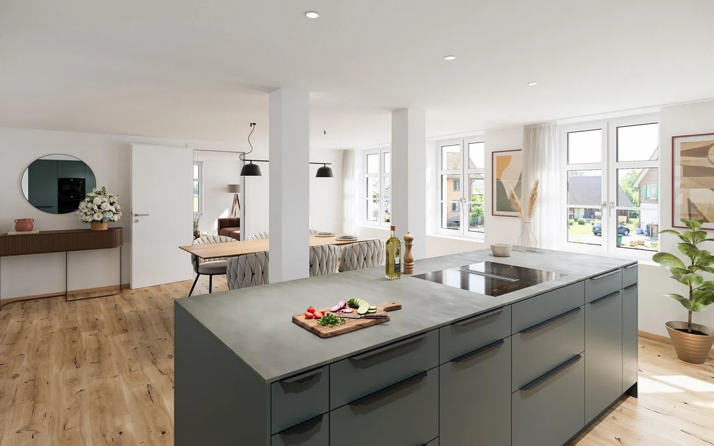 Appartement en duplex spacieux avec caractère de maison individuelle - Photo 3 sur 9