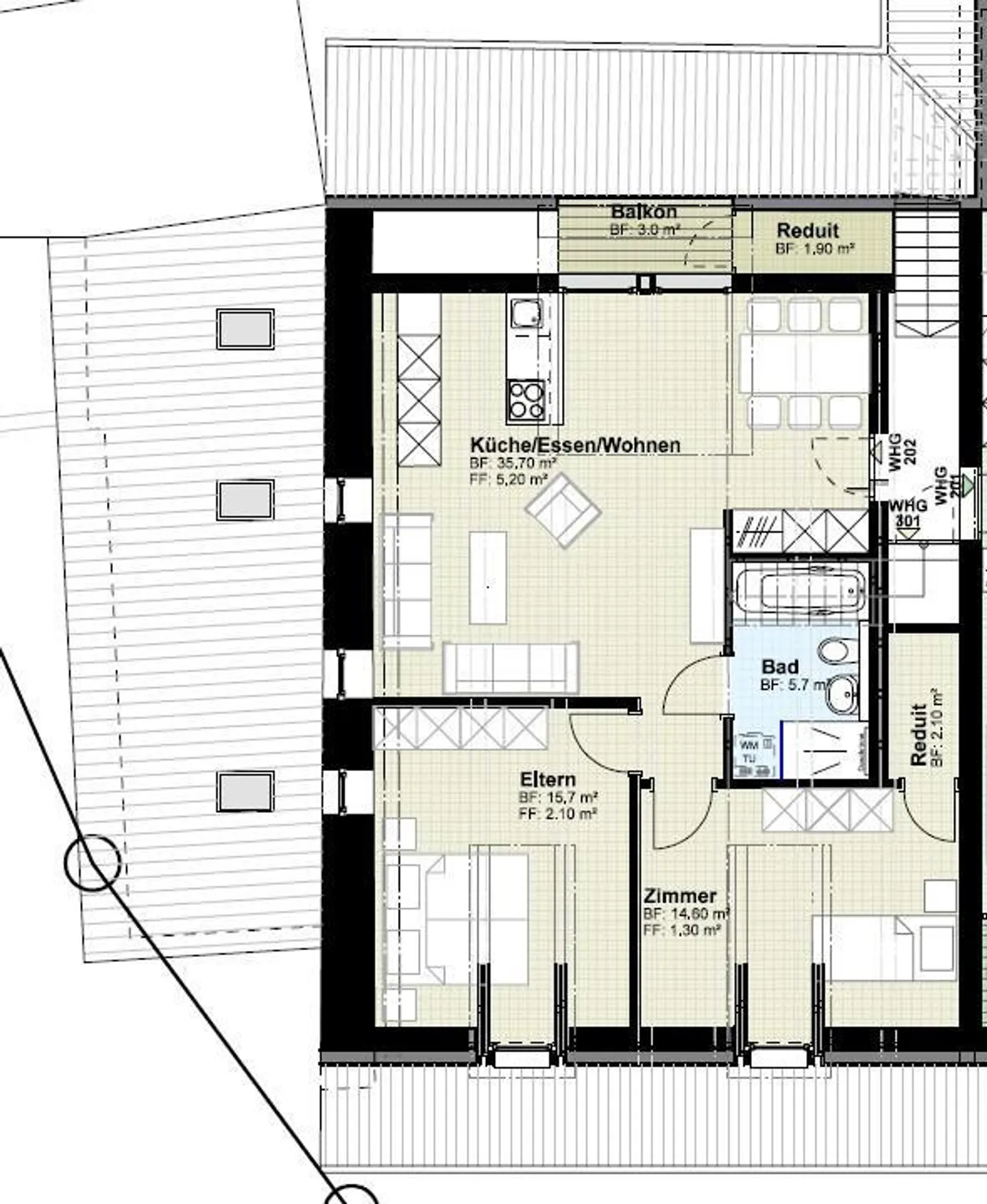 3.5 Room Apartment - Photo 10 of 10