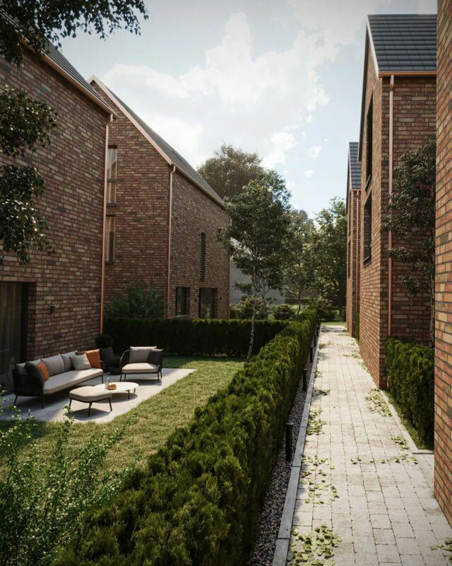 Baubewilligtes Projekt: 5.5 Z' Neubauhaus + 3 AEH - Haus 1 - Foto 2 von 7