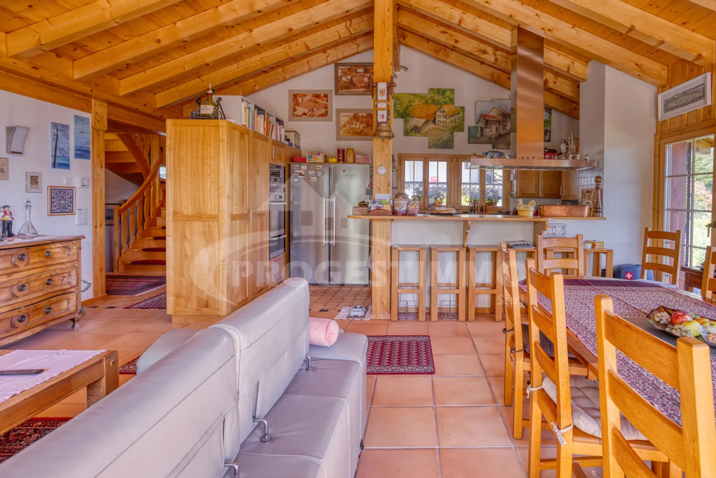 HERZSTOPPENDE CHALET MIT UNVERBAUTER AUSSICHT - Foto 7 von 22