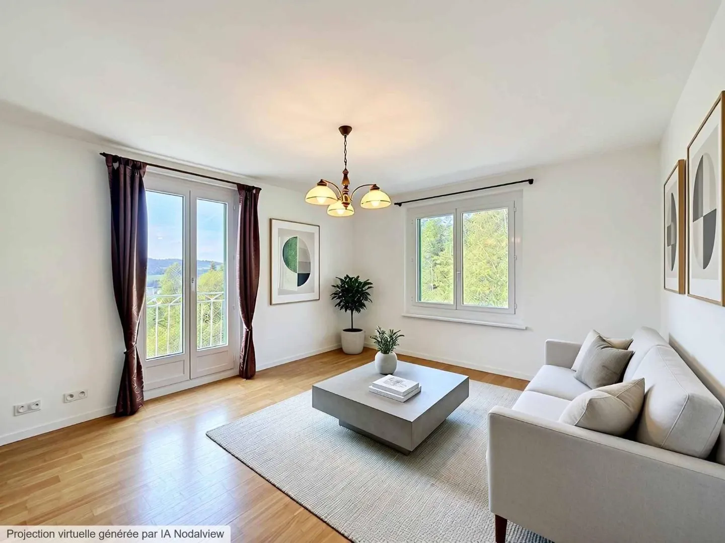 Ein charaktervolles Haus zur Renovierung in den Höhenlagen von La Chaux-de-Fonds - Foto 2 von 13
