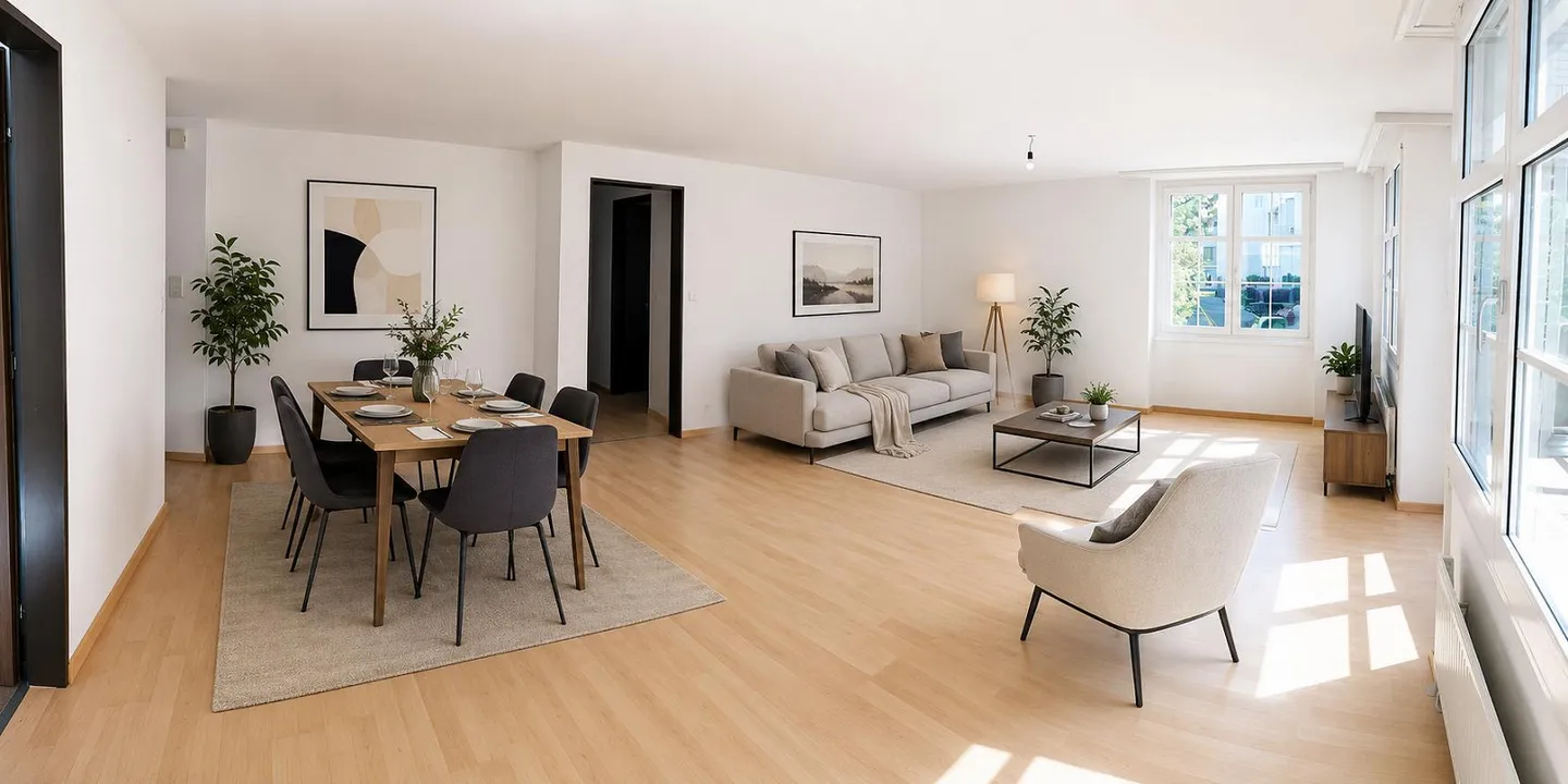 Ampio appartamento di 5½ locali con 120 m² di superficie abitabile - Foto 2 di 7